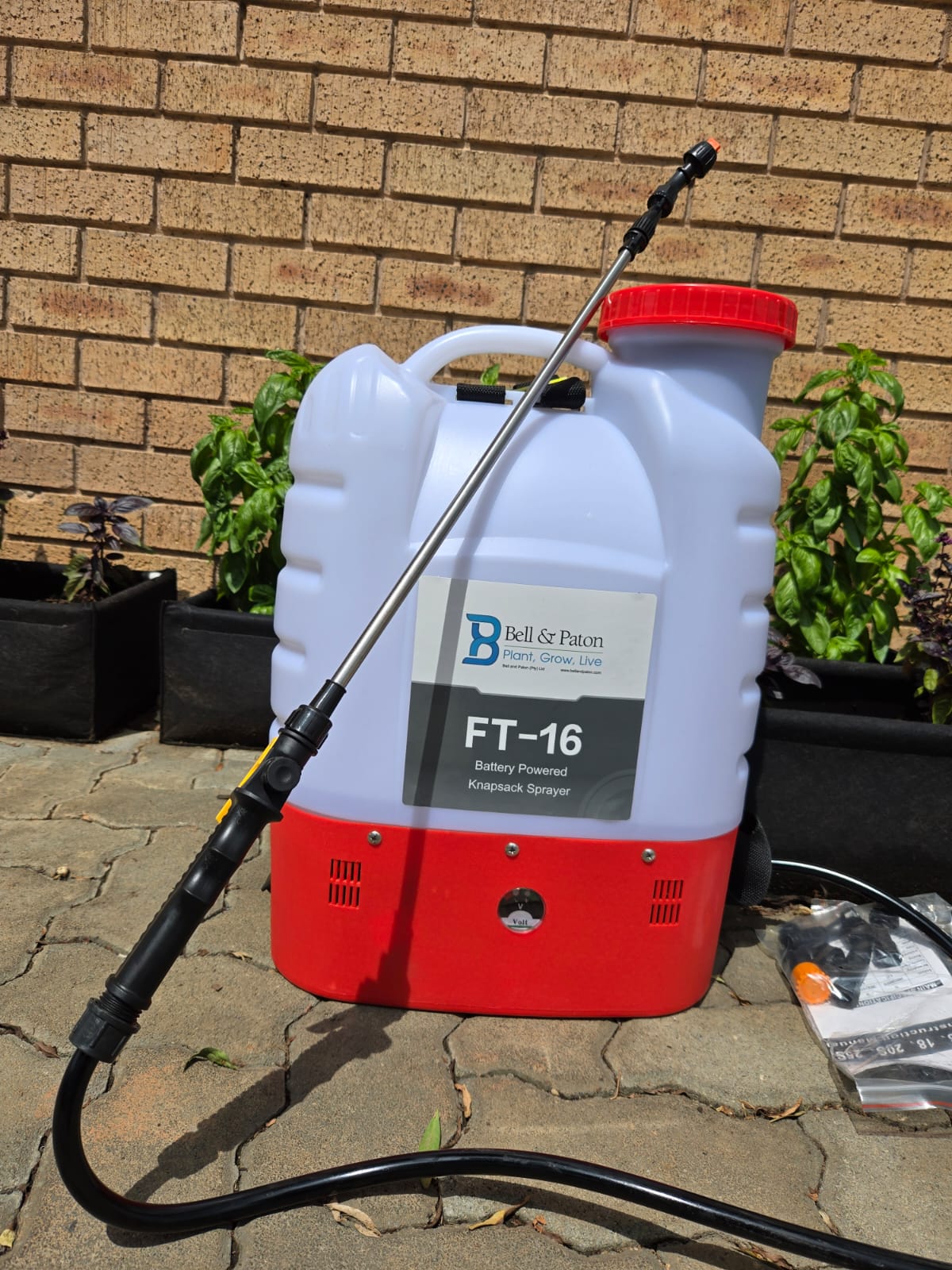 Bell and Paton 16-Litre Electric Knapsack Sprayer