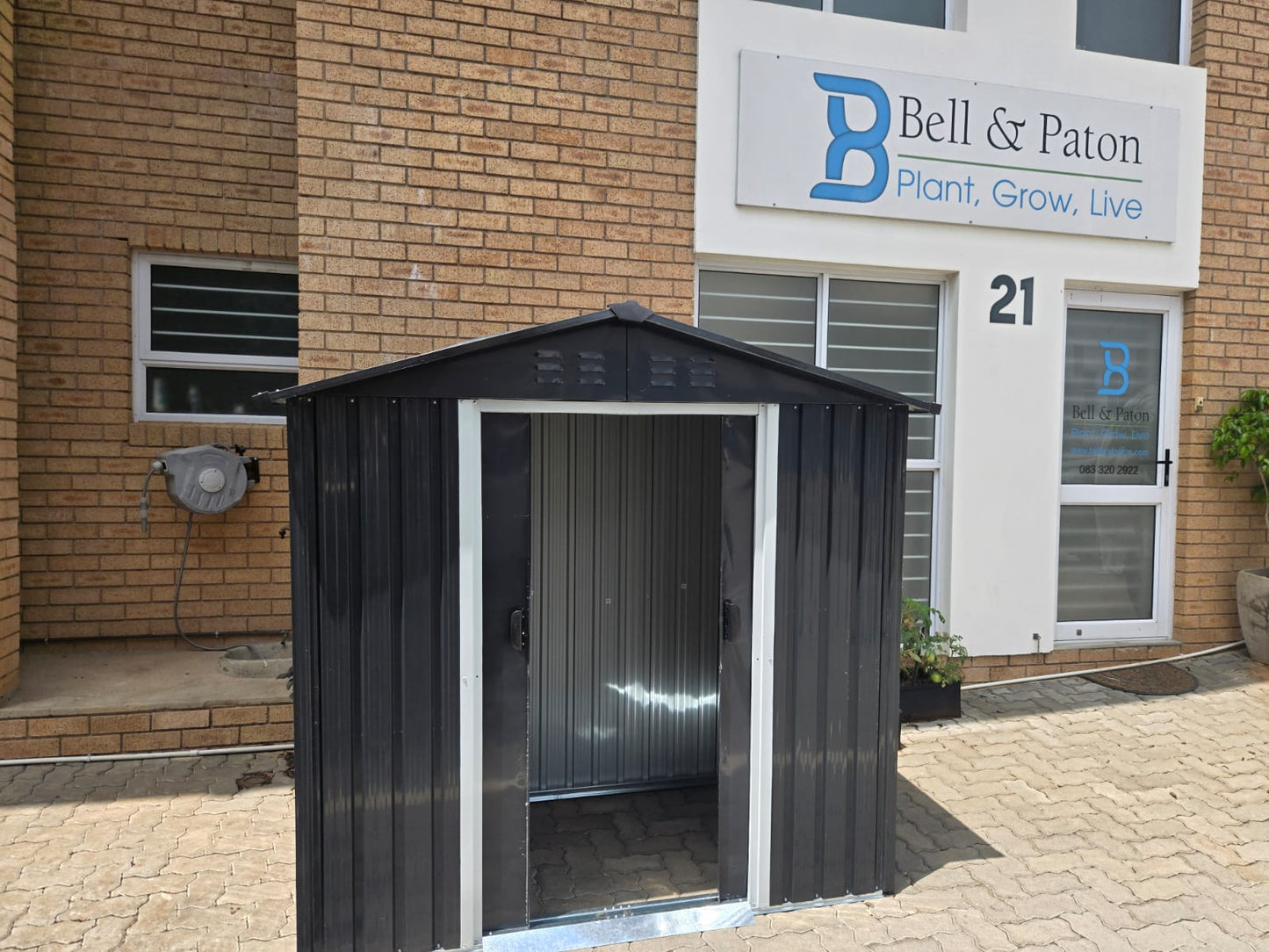 Bell & Paton Garden Shed – 1.962m (W)x 1.104m (D) x 1.840m (H) - The Medium One