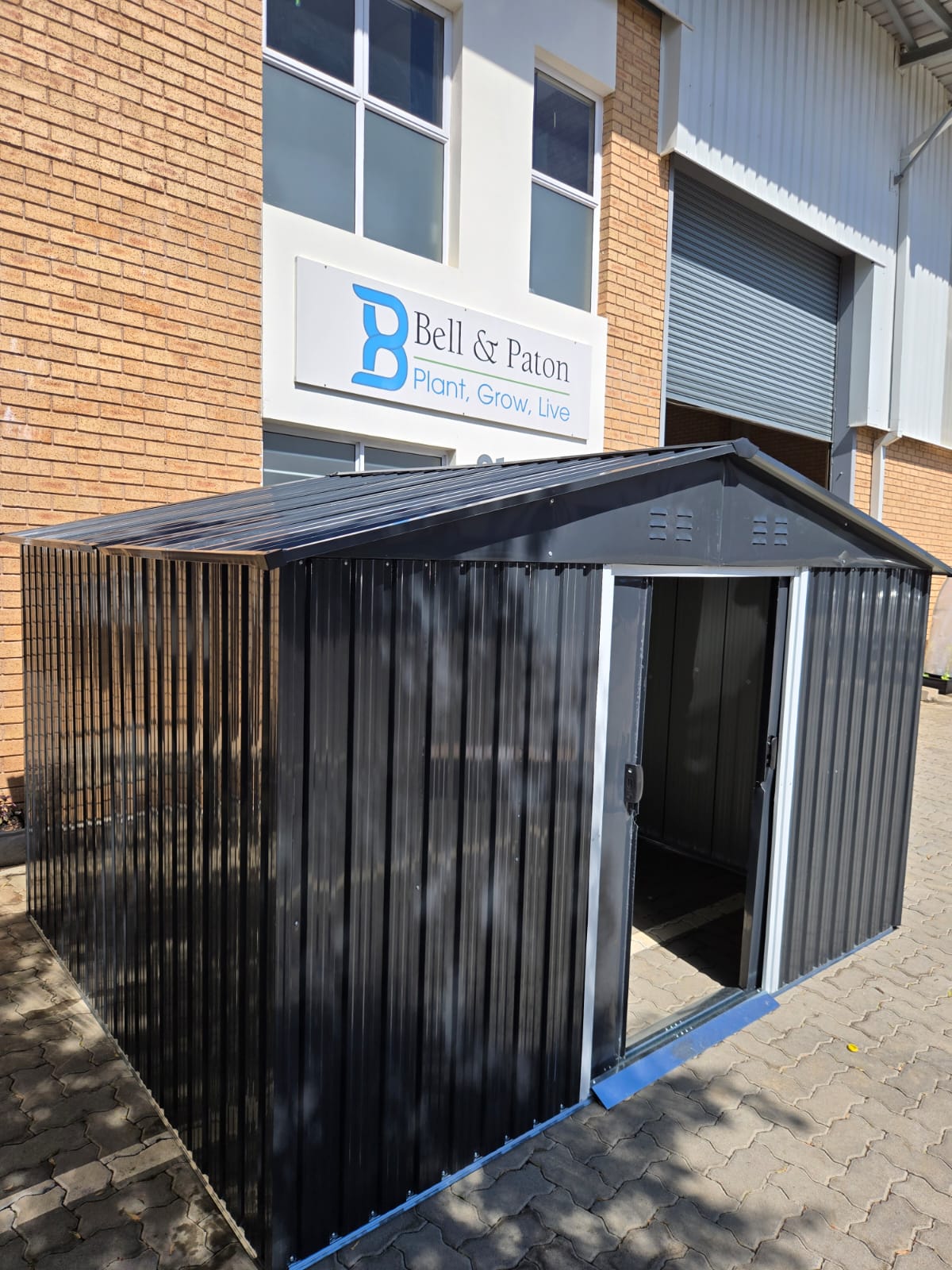 Bell & Paton Garden Shed – 3.2m (W) x 2.5 (D)x 1.95m (H). -The BIG ONE.