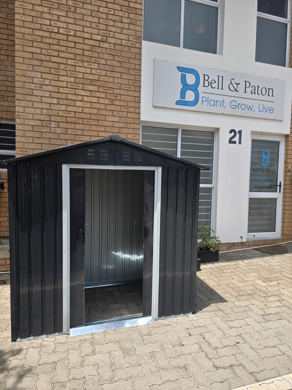 Bell & Paton Garden Shed – 1.962m (W)x 1.104m (D) x 1.840m (H) - The Medium One
