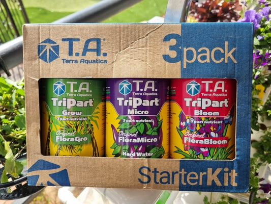 Tripart Hard Water Tripack | Terra Aquatica Hydroponics - Complete Nutrient System