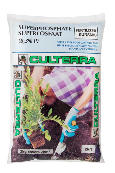 Superphosphate (8.3) fertiliser bag