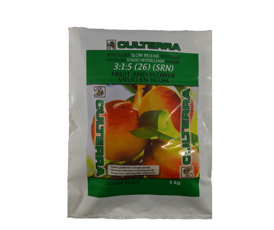 Slow-Release Fruit and Flower 3:1:5 (26) SRN fertiliser bag