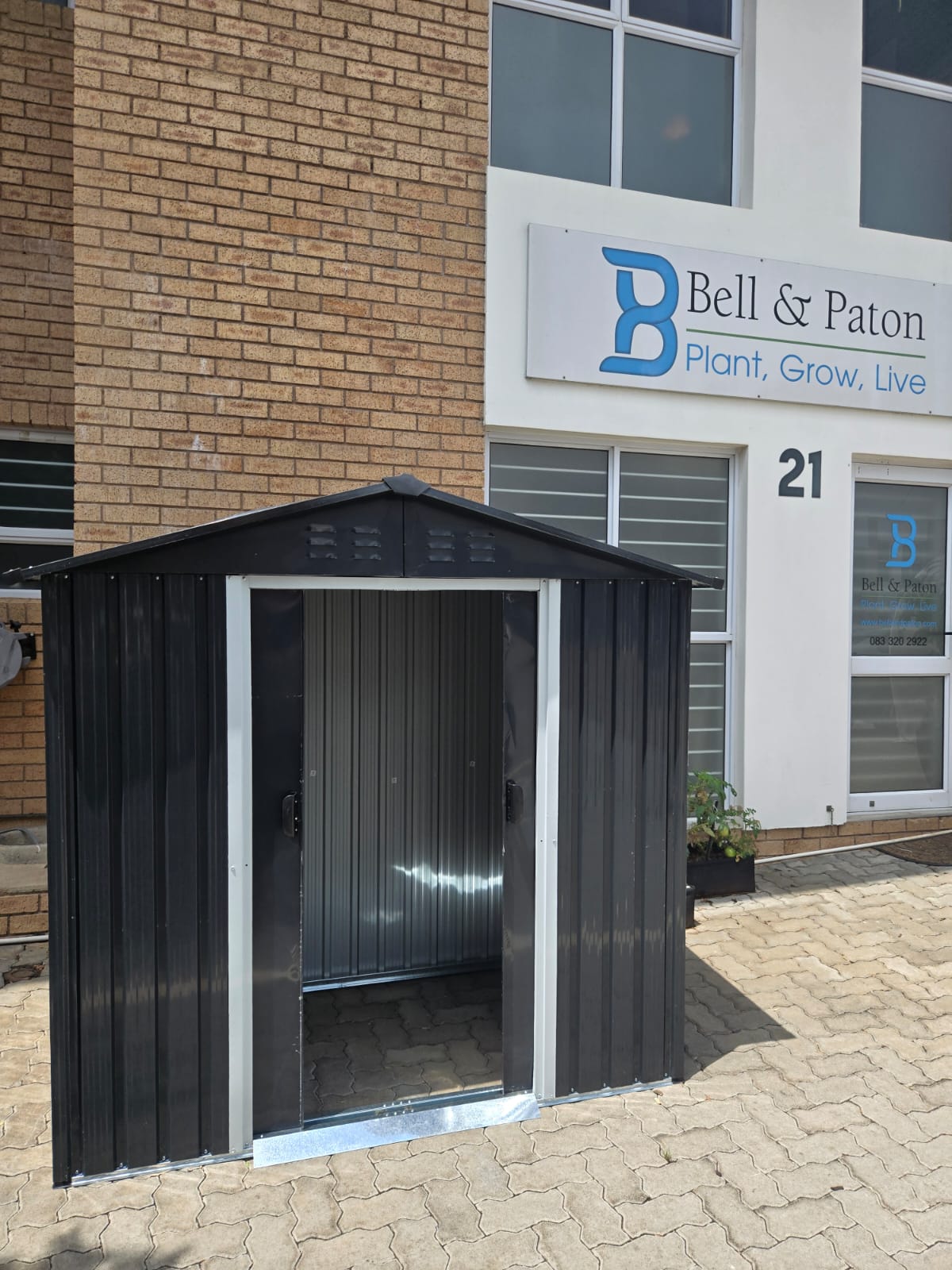 Bell & Paton Garden Shed – 1.962m (W)x 1.104m (D) x 1.840m (H) - The Medium One
