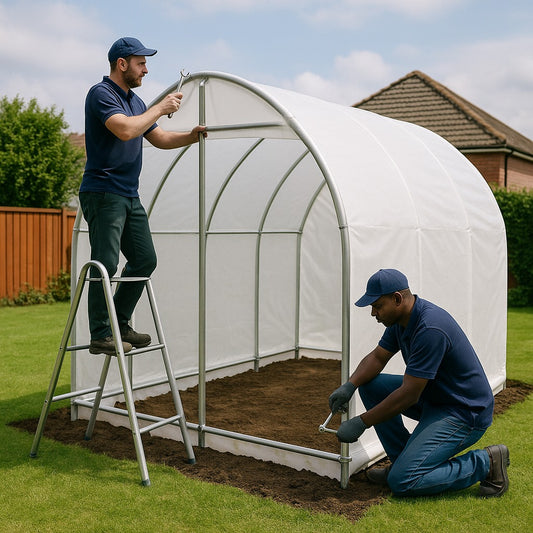 Bell and Paton Greenhouse Installation