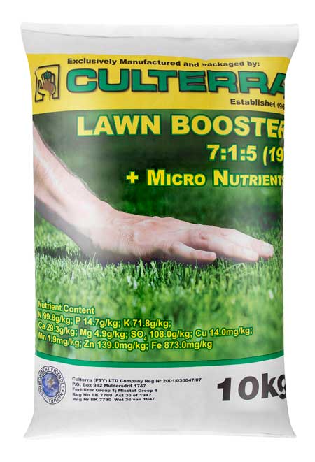 Organic Lawn 7:1:5 (19) + Trace Elements fertiliser bag