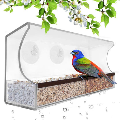 Outdoor Window Bird Feeder