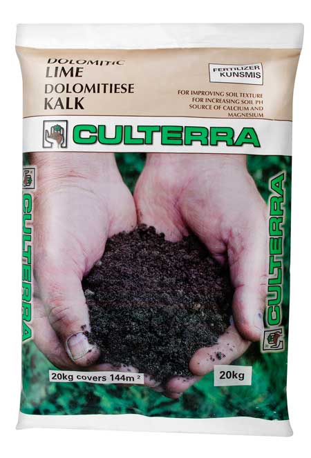 Dolomitic Lime fertiliser bag