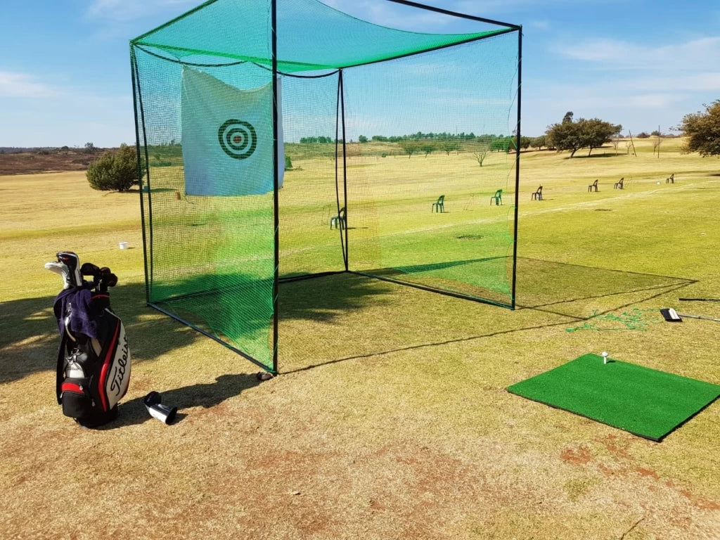 Golf Frame Enhance Your Golf Game | Free Standing Steel Frame Golf Cage and Net ...