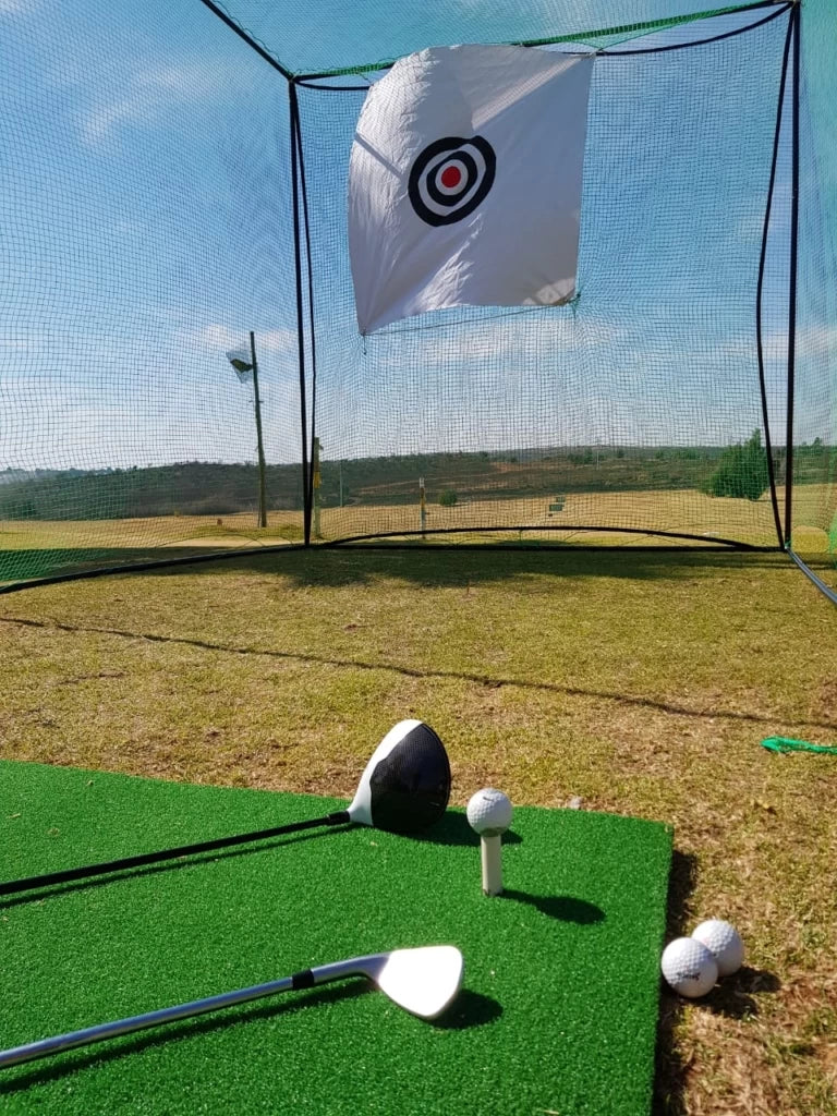 Golf Frame Enhance Your Golf Game | Free Standing Steel Frame Golf Cage and Net ...
