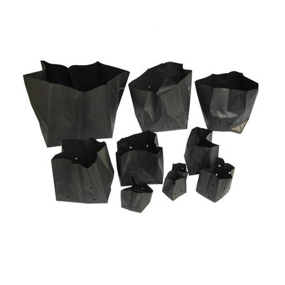 Heavy-Duty Nursery Planting Bags — 100% Virgin Material (Pack of 25)