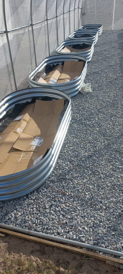 Bell and Paton 40% Shade Net tunnels. Frame with a Fitted, 40% Shade Net