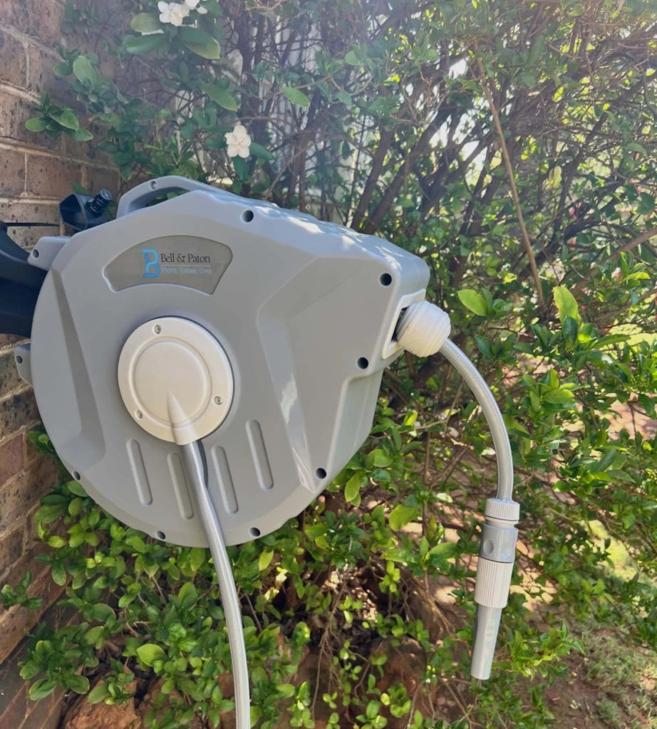 Bell and Paton Auto-Retractable Garden Hose Reel: Effortless