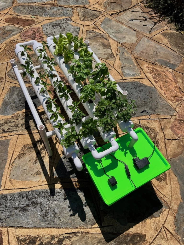Hydroponic NFT System with 36 Holes