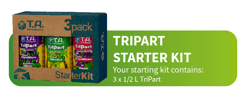 Tripart Hard Water Tripack | Terra Aquatica Hydroponics - Complete Nutrient System