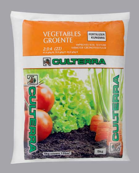 Vegetable 2:3:4 (21) fertiliser bag