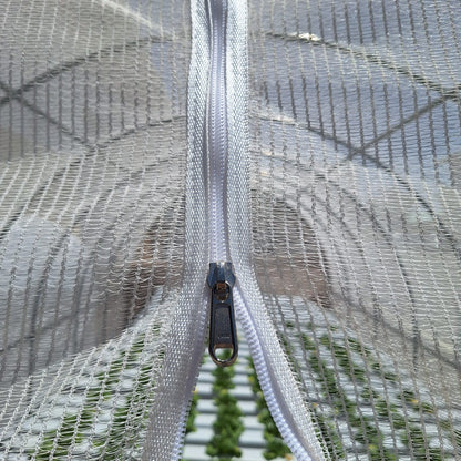 Bell and Paton 40% Shade Net tunnels. Frame with a Fitted, 40% Shade Net