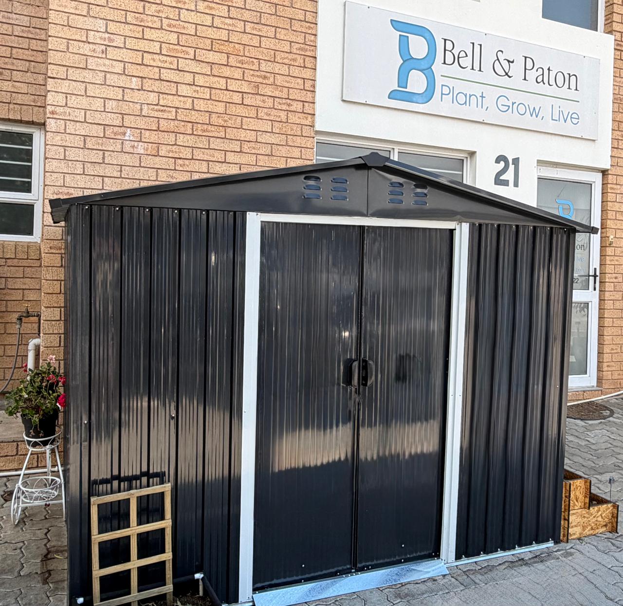Bell & Paton Garden Shed – 2.49m (W) x 1.85m (D)x 1.84m (H) - The Large One.