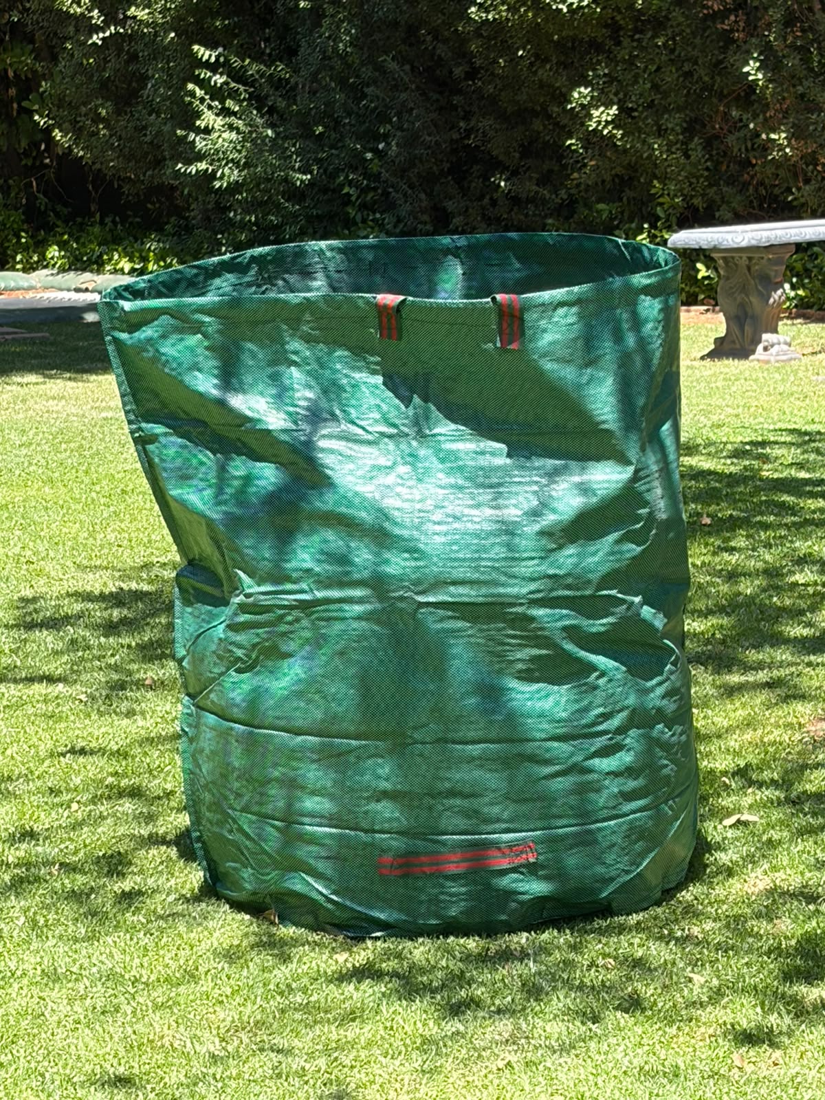 Bell and Paton Extra-Large 500L Reusable Garden Refuse Bag – Heavy-Duty Waterproof Garden Waste Bag with Reinforced Handles