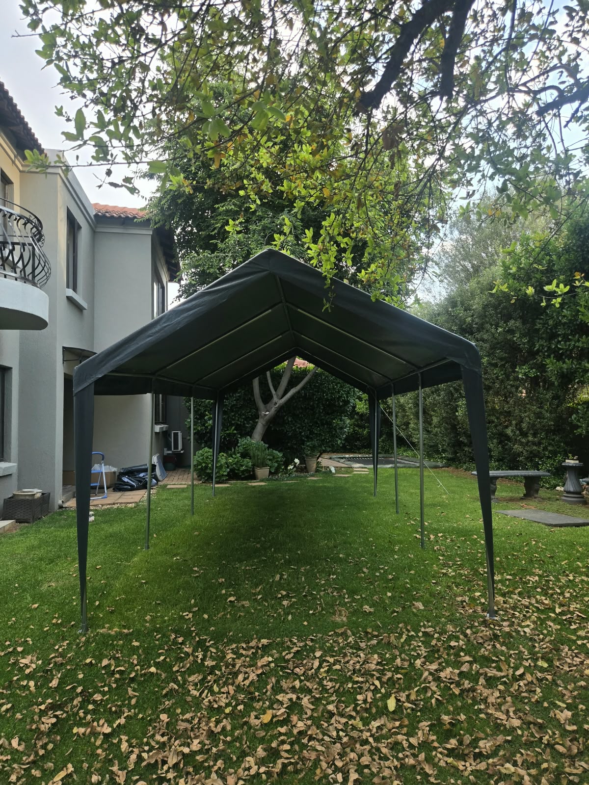 3 × 6m Gazebo & Function Tent with Removable Sidewalls – Heavy-Duty Steel Frame