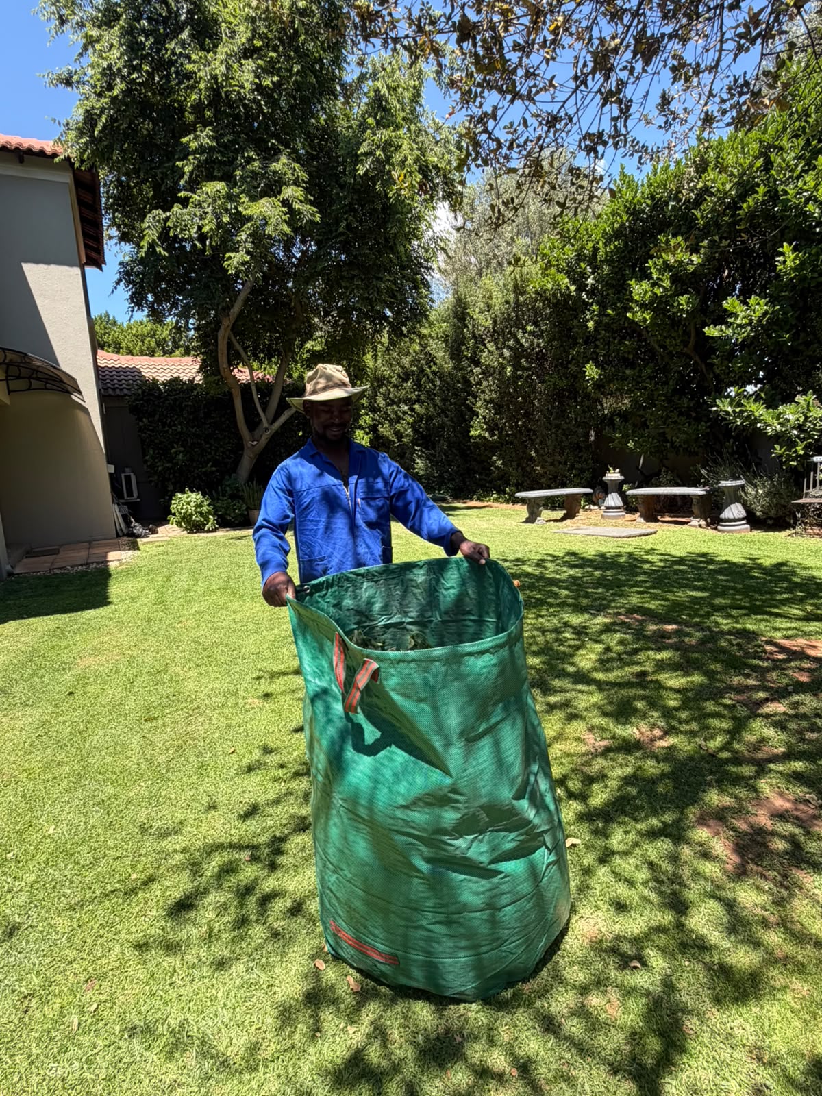 Bell and Paton Extra-Large 500L Reusable Garden Refuse Bag – Heavy-Duty Waterproof Garden Waste Bag with Reinforced Handles