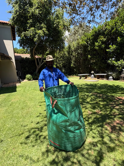 Bell and Paton Extra-Large 500L Reusable Garden Refuse Bag – Heavy-Duty Waterproof Garden Waste Bag with Reinforced Handles