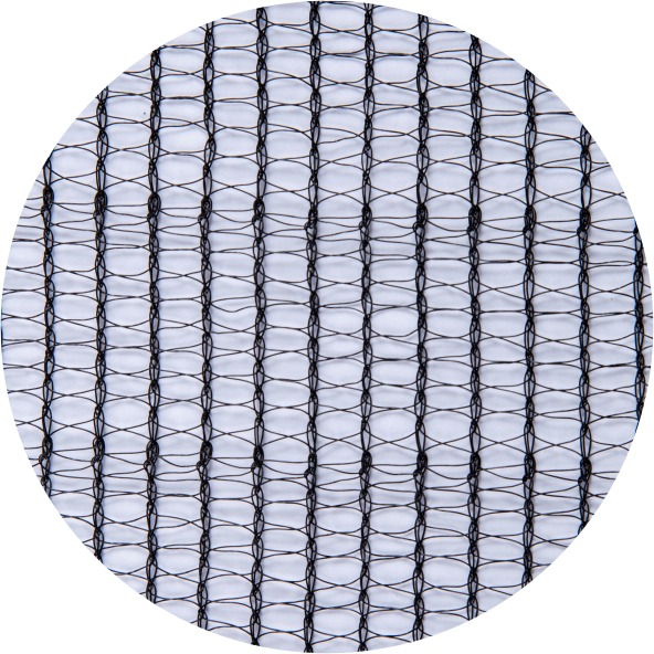 20% Shade Net Roll — Black