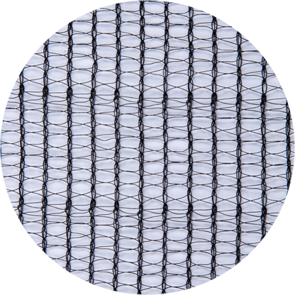 20% Shade Net Roll — Black
