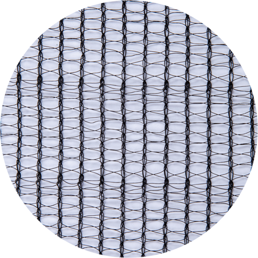 20% Shade Net Roll — Black